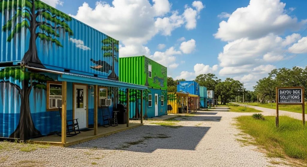 How Do Industrial Businesses Use Custom Shipping Containers in Louisiana?