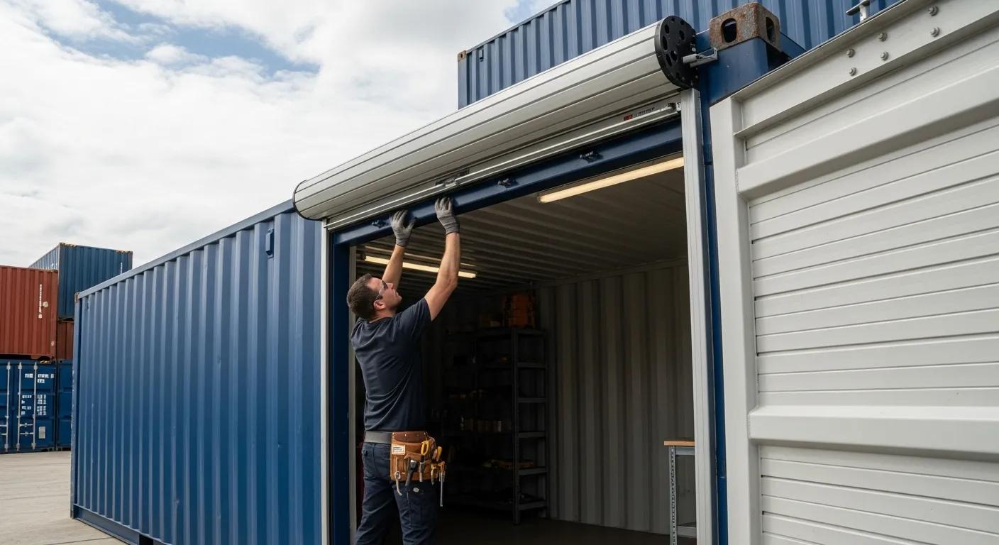 What Are the Key Benefits of Roll-Up Door Installations for Louisiana Shipping Containers?
